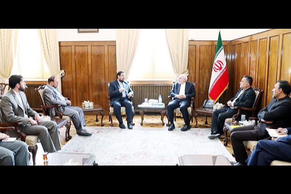 Réunion avec le ministre des Affaires étrangères iranien